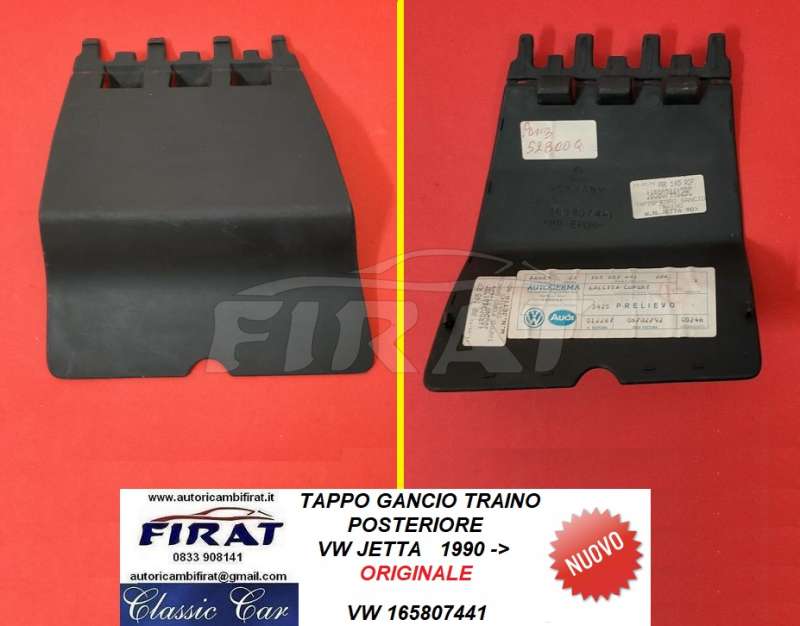TAPPO GANCI TRAINO VW JETTA 90-> POST. (165807441)